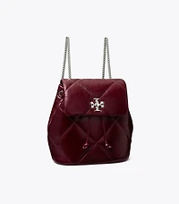 Mini Kira Diamond Quilt Distressed Backpack