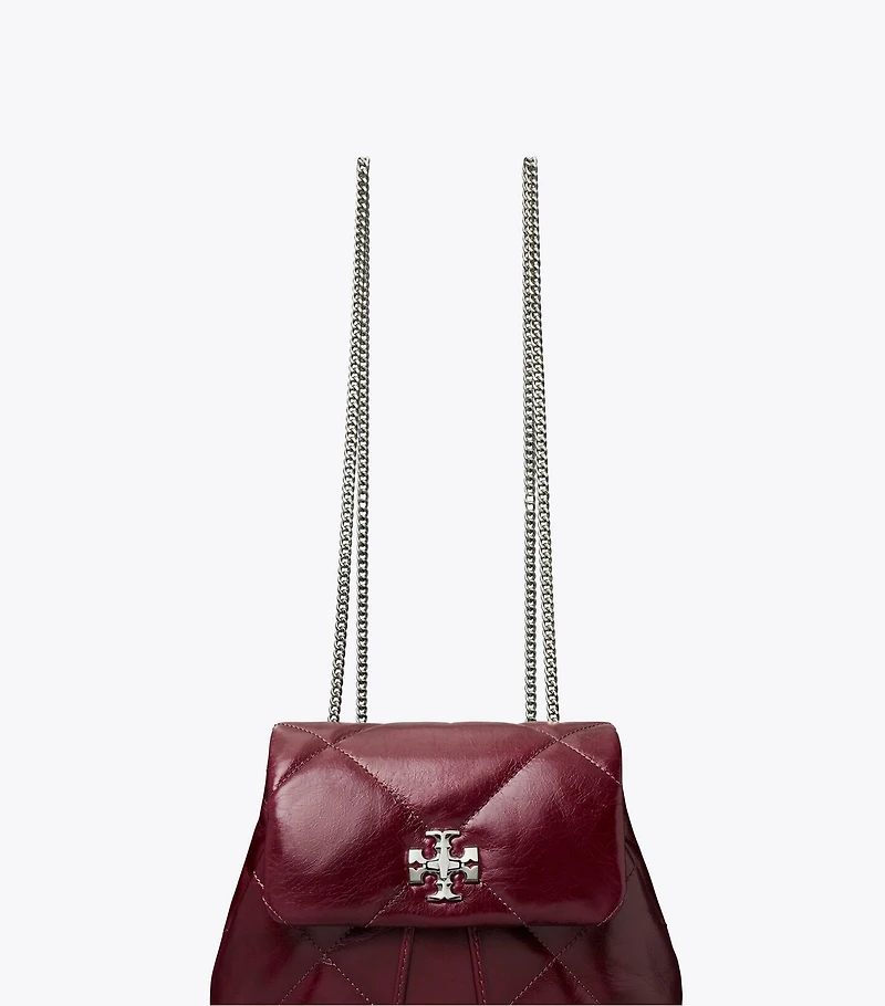 Mini Kira Diamond Quilt Distressed Backpack