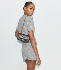 Mini Kira Diamond Quilt Flap Bag