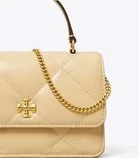 Mini Kira Diamond Quilt Top-Handle Crossbody