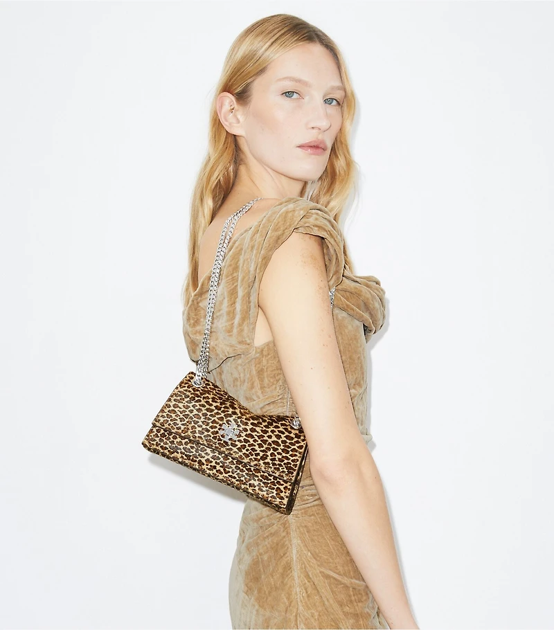 Mini Kira Turnlock Calf Hair Shoulder Bag