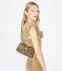 Mini Kira Turnlock Calf Hair Shoulder Bag