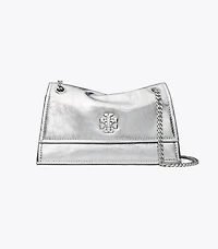 Mini Kira Turnlock Metallic Shoulder Bag