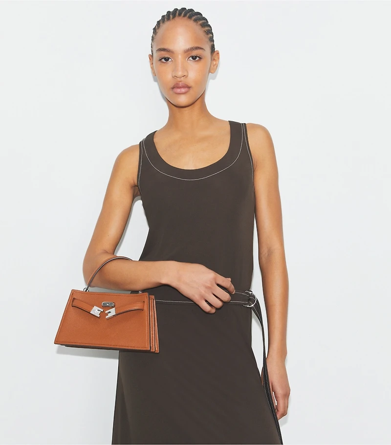 Mini Lee Radziwill Top-Handle Bag