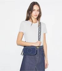 Mini Miller Denim Crossbody Bag