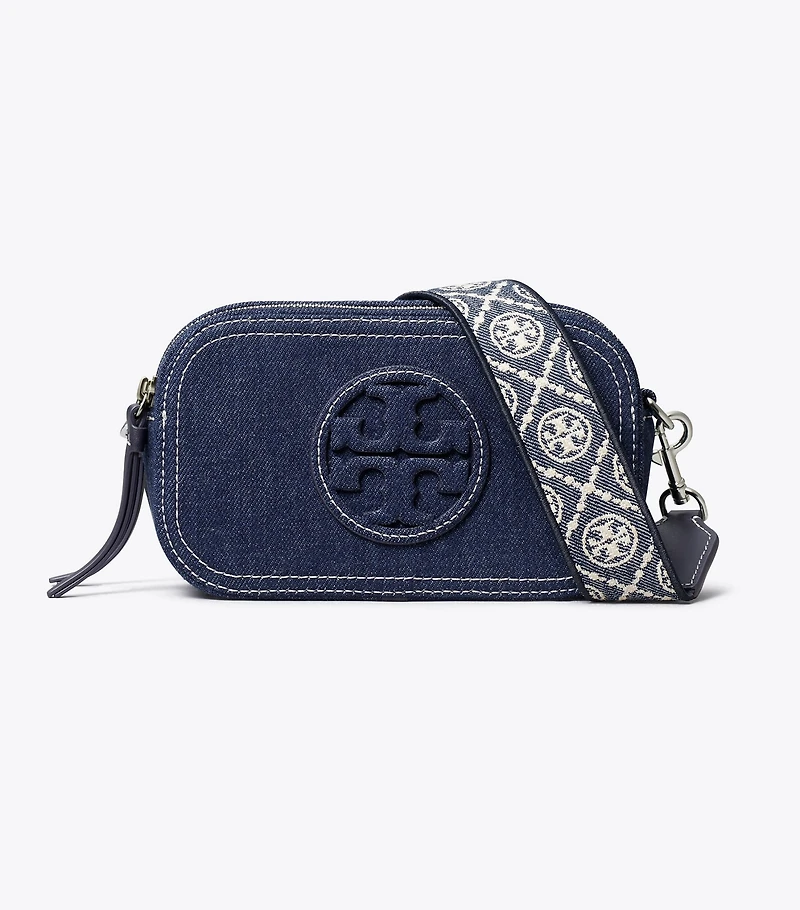 Mini Miller Denim Crossbody Bag