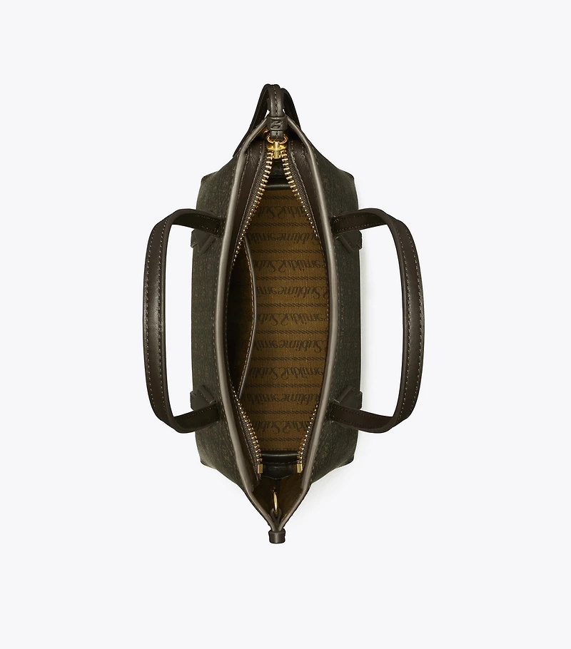 Mini Perry Coated Canvas Tote