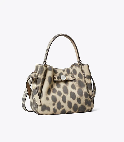 Mini Romy Suede Bucket Bag