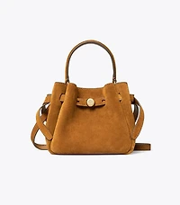 Mini Romy Suede Bucket Bag