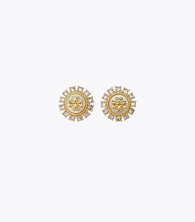 Moondance Crystal Stud Earrings