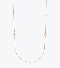 Moondance Long Pearl Necklace