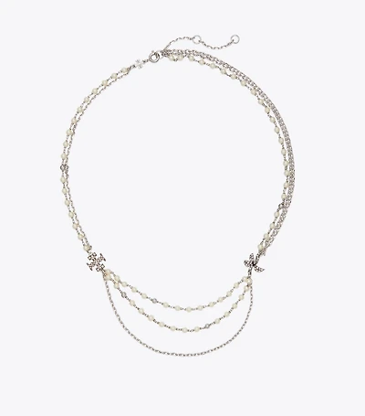 Moondance Multi Strand Pearl Necklace