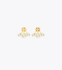 Moondance Pearl Front-Back Earrings