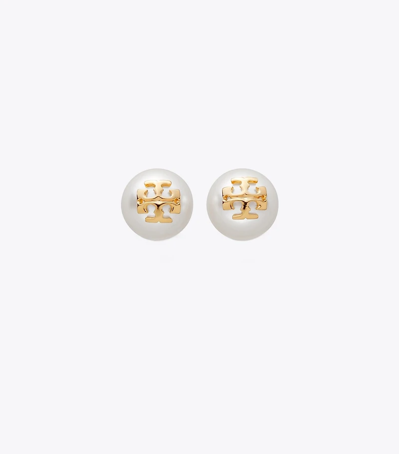 Moondance Pearl Stud Earrings