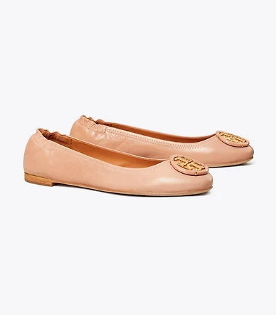 Multi-Logo Ballet Flat