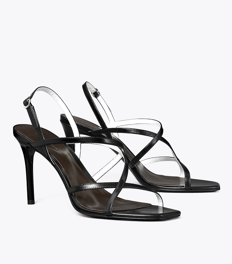 Multi-Strap Heeled Sandal