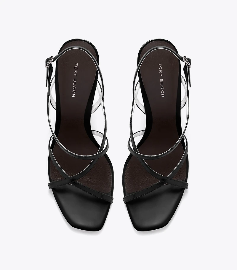 Multi-Strap Heeled Sandal