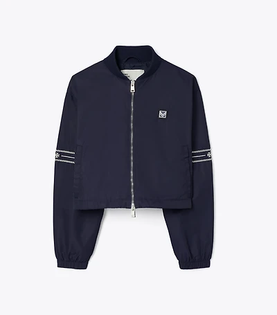 Nylon Bomber Jacket