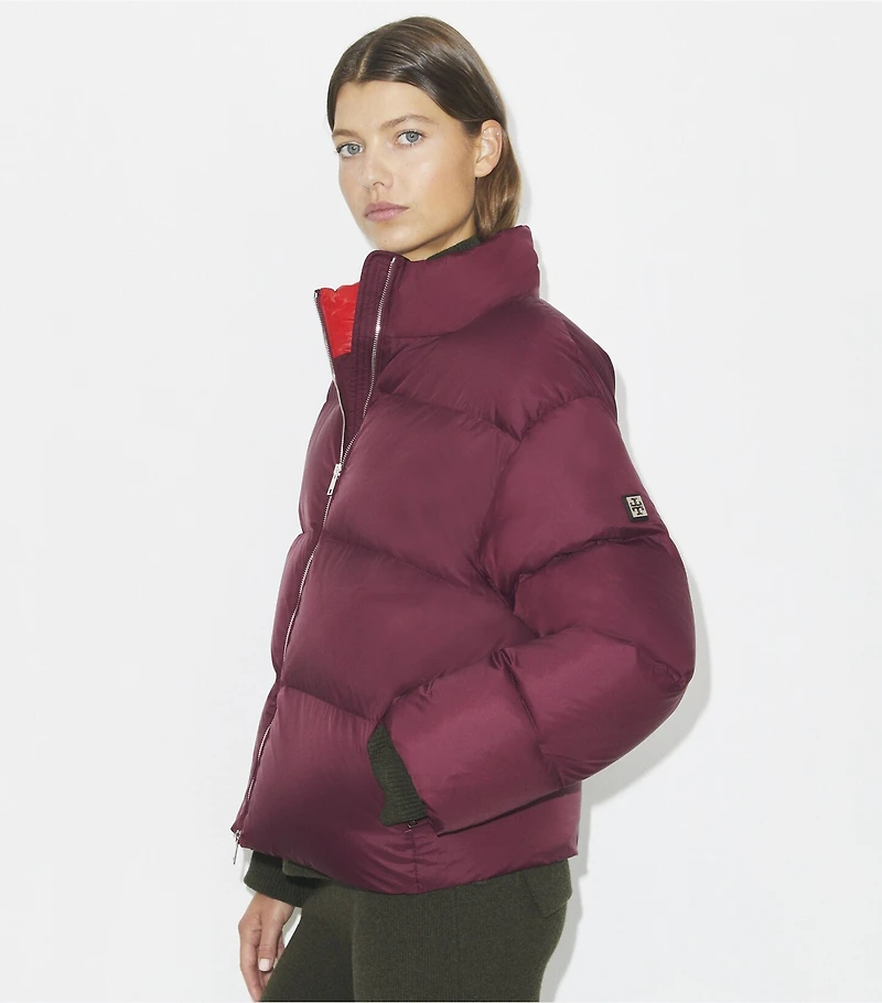 Nylon Down Puffer Jacket