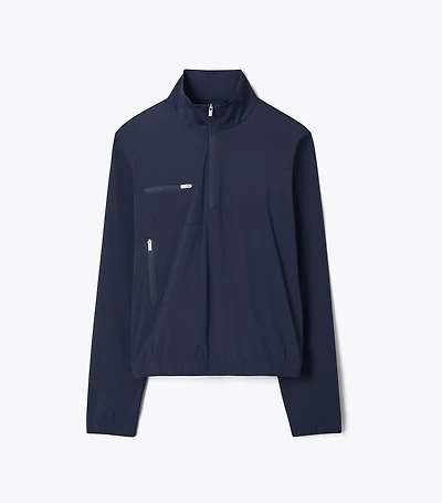Nylon Half-Zip Golf Jacket