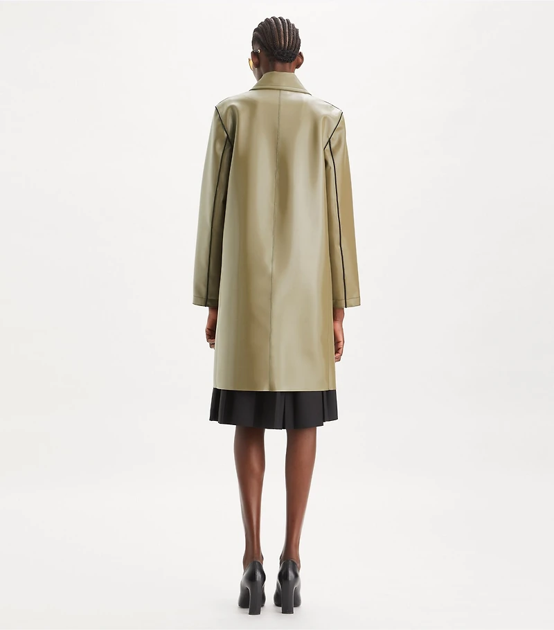 Nylon Jersey Car Coat