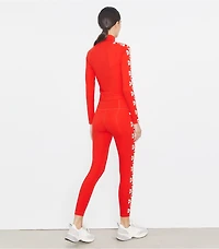 Nylon Logo Zip Top
