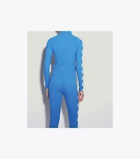 Nylon Logo Zip Top