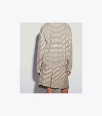 Nylon Plaid Golf Jacket