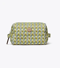 Nylon Printed Large Cosmetic Case