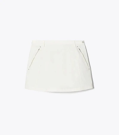 Nylon Twill Skirt