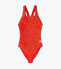 Open-Back Jersey Bodysuit