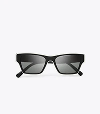 Outlined Rectangle Sunglasses