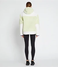 Oversized Fleece Hooded Pullover