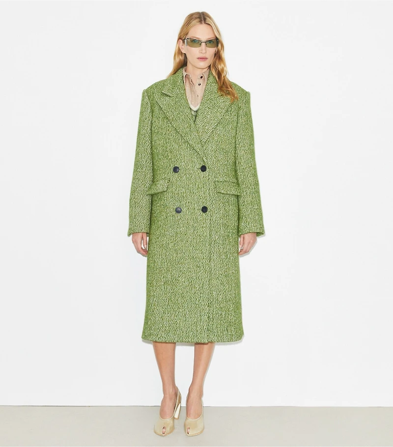 Oversized Twill Coat