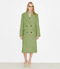 Oversized Twill Coat