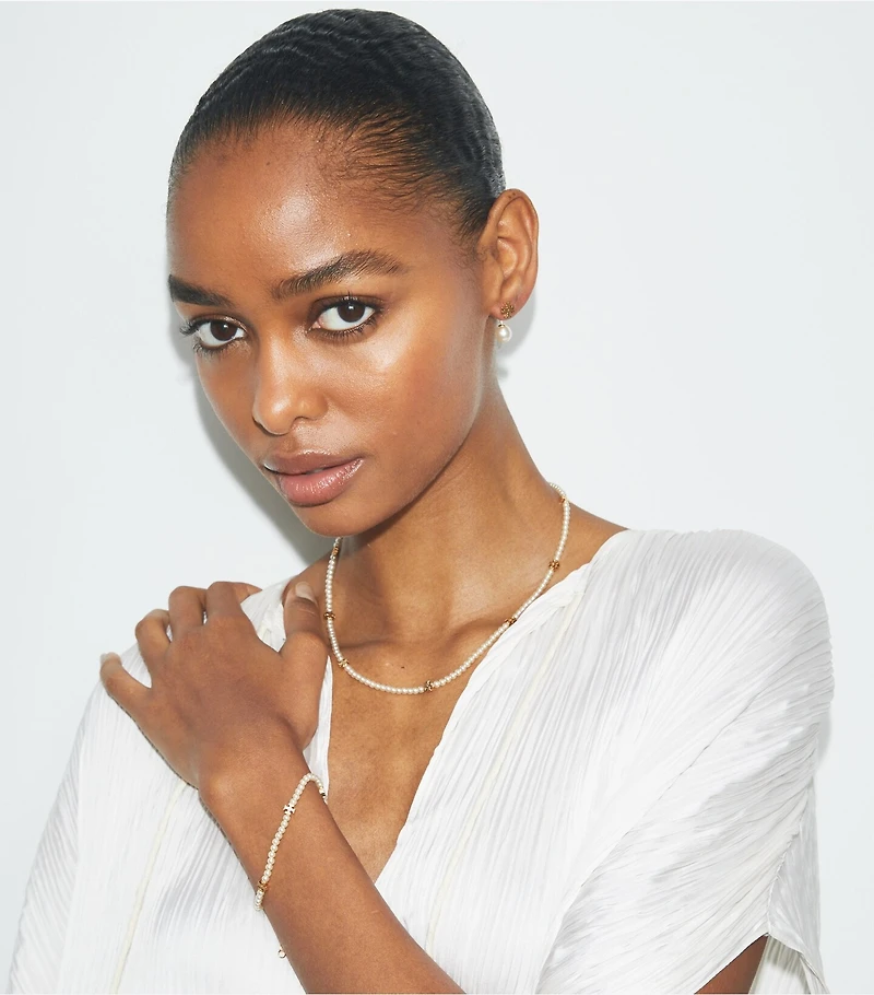 Pearl Front-Back Earrings