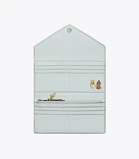 Pebbled Envelope Wallet