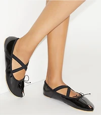 Peep-Toe Mary Jane Ballet