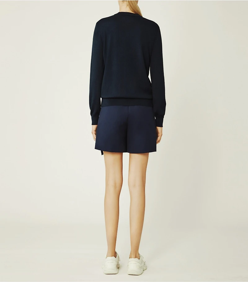 Performance Cashmere Chevron Sweater