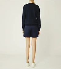 Performance Cashmere Chevron Sweater