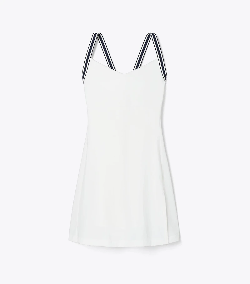 Performance Jersey Cross-Back Tennis Dress