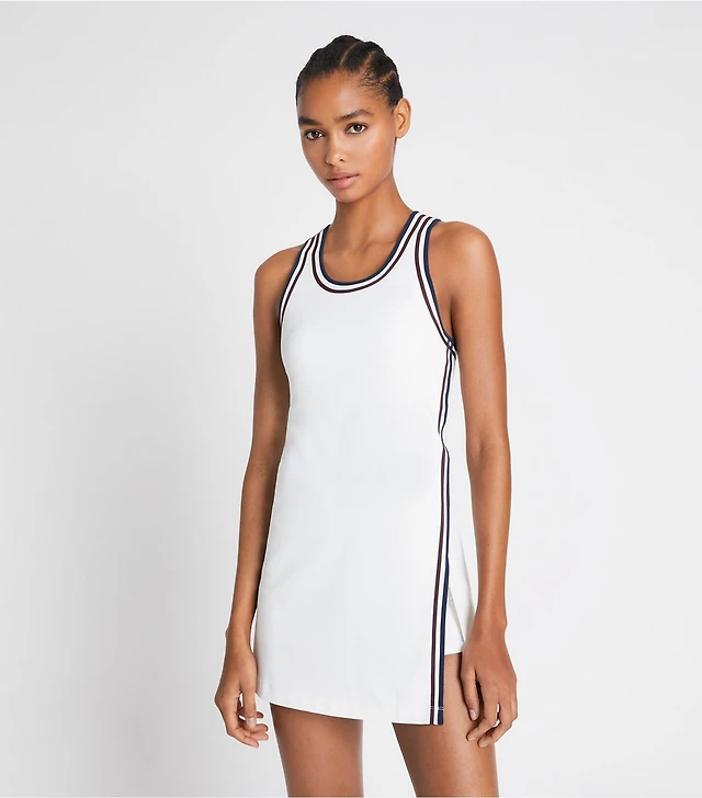 eliza bow side-slit mini dress Eliza Bow Side-Slit Mini Dress