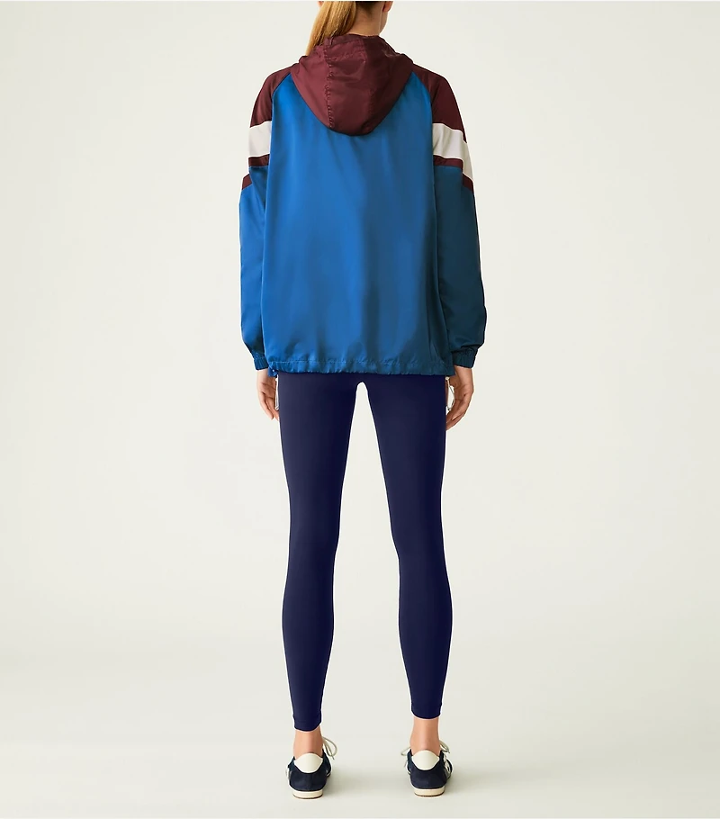 Performance Satin Chevron Running Jacket