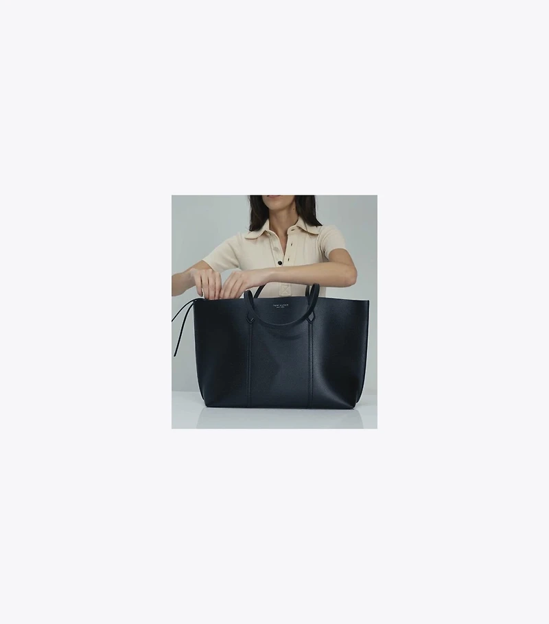 Perry Coated Canvas Tote
