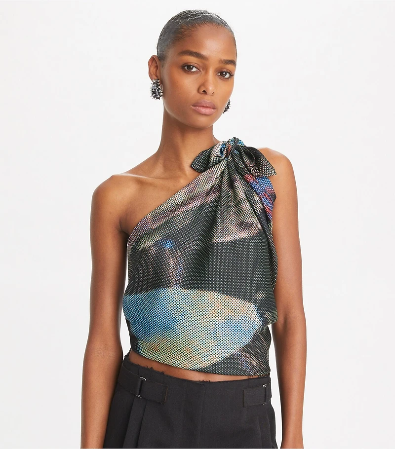 Photo Collage Oversized Silk Square