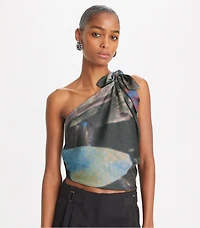 Photo Collage Oversized Silk Square