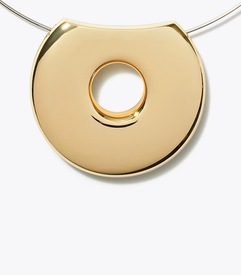 Pierced Collar Necklace