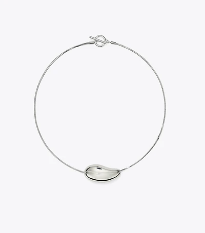 Pierced Pendant Necklace