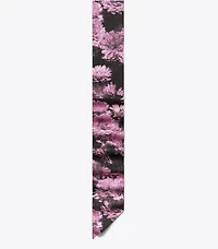 Pixel Flower Ribbon Tie