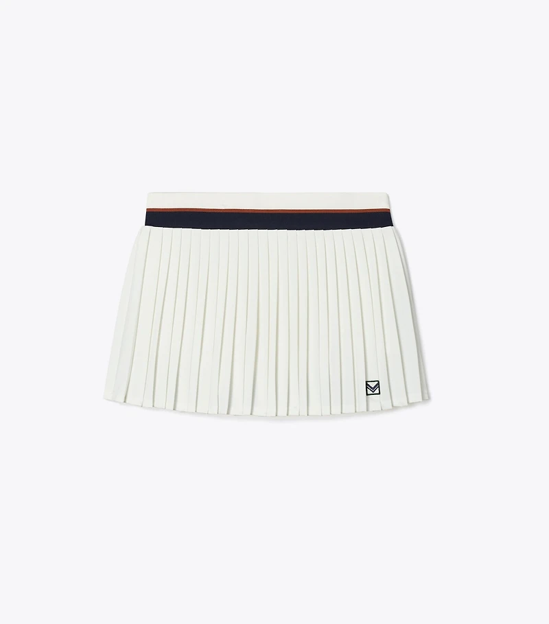 Pleated Mini Tennis Skirt